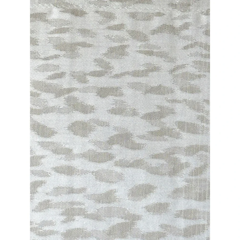 Anne De Solene Caractere Standard Shams Set of 2 Satin Jacquard Cotton Beige